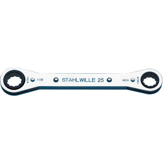 Stahlwille 41563234 25aN Ratchet ring Spanner, 1/2" x 9/16"
