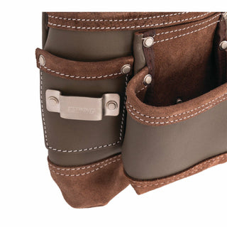 Estwing 94750 9-Pocket Full Leather Framer's Pouch