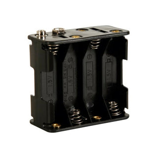 Velleman BH383B Battery Holder For 8 X Aa-cell (with Snap Terminals)