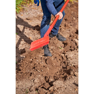 Corona SS 64335 Trench Shovel, 28 Degree, 5 in. Head, Hollow Fiberglass Handle