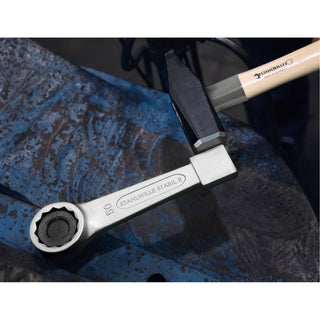 Stahlwille 42010100 8 Striking face ring Spanner, 100 mm