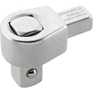 Stahlwille 58240004 734 1/4" Square drive insert tool, size 4, 9x12 mm