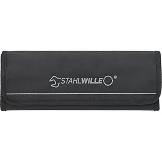 Stahlwille 96411712 17/12 Combination Ratcheting Spanner Set w/ Roll-Up Wallet