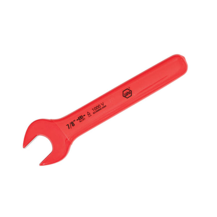 Wiha 20145 Insulated Open End Wrench 7/8 Inch