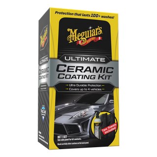 Meguiar's G240100 Ultimate Ceramic Coating Kit - Ultra-Durable Ceramic Protection, Water Beading, and Gloss
