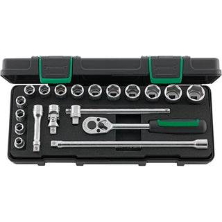 Stahlwille 96023132 3/8" Hex Socket Set - 19 Pieces
