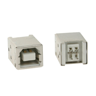 Velleman CC089B Usb B Female, Single Connector 180°, Pcb Mount