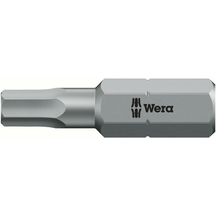Wera 840/1 Z Tamper-proof Hex-Plus BO bits, 4 x 25 mm