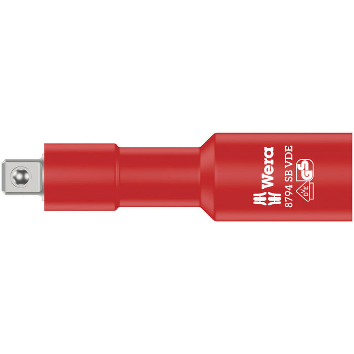 Wera 8794 SB VDE Zyklop extension, insulated, short, 3/8", 3/8" x 91 mm