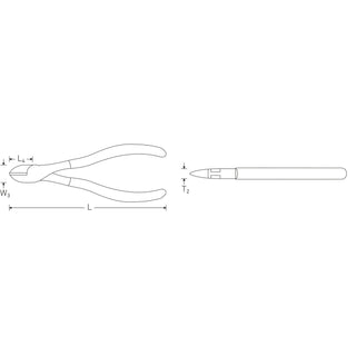Stahlwille 67203180 Side cutter