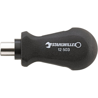 Stahlwille 18110016 12503 Stubby 1/4" Bit Holdler - Magnetic
