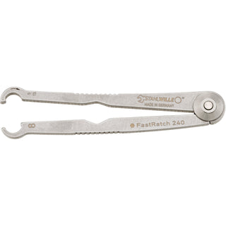 Stahlwille 41100808 240 Ratchet wrench FastRatch, 8 mm