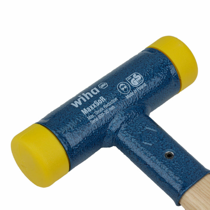 Wiha 80030 30mm 16.1 Oz Hickory Dead Blow Hammer