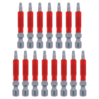 Wiha Tools 76644 MaxxTor Impact Bit Square #1 - 49mm - 15 Pack
