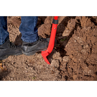 Corona SS 64125 Trench Shovel, 35 Degree, 5 in. Head, Hollow Fiberglass Handle