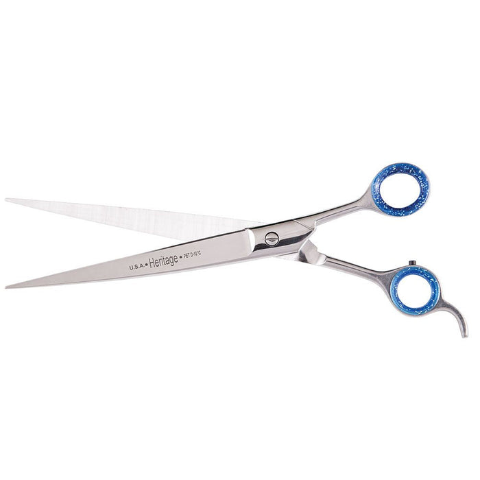 Heritage Cutlery D10-C 10'' Pet Grooming Scissor / Curved Blade