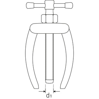 Stahlwille 71040103 Counter stay