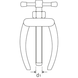Stahlwille 71040102 Counter stay