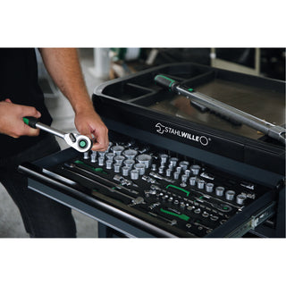 Stahlwille 81200156 Tool Trolley 93/6 B With 6 Drawers