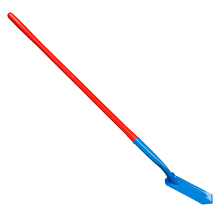 Corona SS 64223 Trench Shovel, 35 Degree, 3 in. Head, Solid-Core Fiberglass Handle
