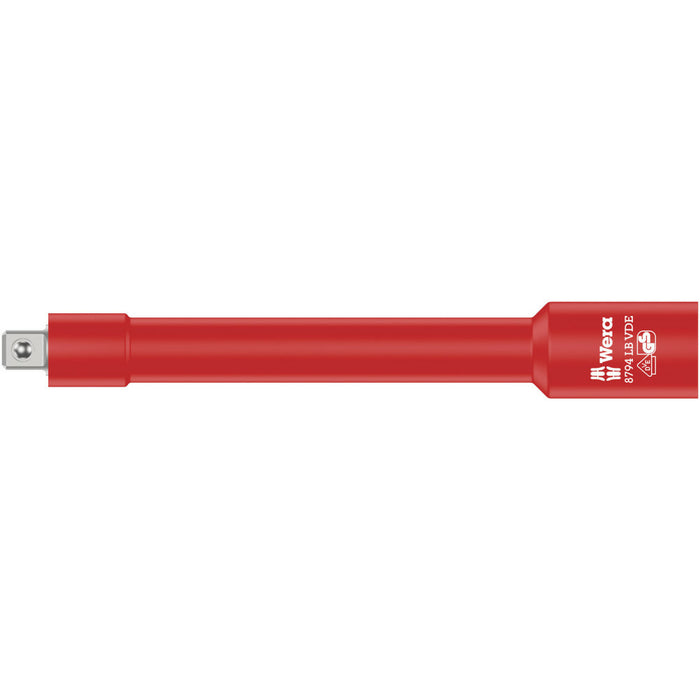 Wera 8794 LB VDE Zyklop extension, insulated, long, 3/8", 3/8" x 166 mm