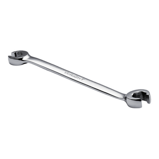 Wright Tool 1618 Flare Nut Wrench 6 Point Satin - 1/2" x 9/16"