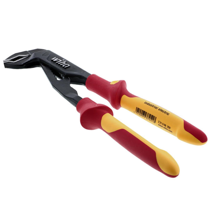 Wiha 32954 Insulated V-Jaw Tongue and Groove Pliers 10 Inch