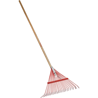 Corona RK 24003 Spring Brace Rake, 24 in. Head, 24 Tines, Hardwood Handle