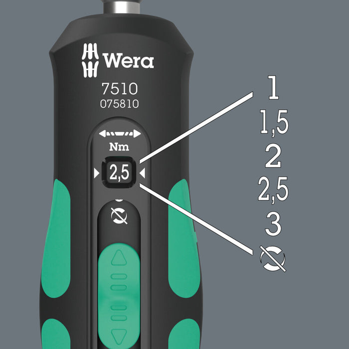 Wera 7510/14 Safe-Torque Speed Tool set for carbide inserts