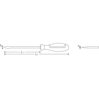 Stahlwille 46203100 4620 DRALL+ 10 x 200mm Slotted Screwdriver