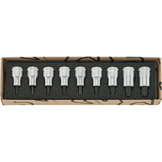 Stahlwille 96031004 1/2" TORX® Screwdriver Socket Set - 9 Pieces
