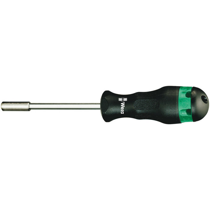 Wera 819/1 Combination screwdriver with strong permanent magnet, without bits, 1/4" x 120 mm