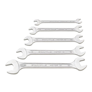 Stahlwille 96400304 10/5 Double Open Ended Spanner Set, Metric