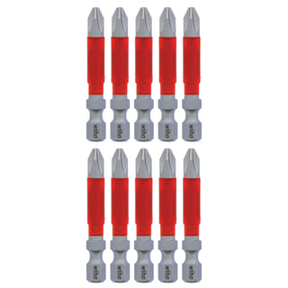 Wiha Tools 76544 MaxxTor Impact Bit Phillips #2 - 49mm - 10 Pack