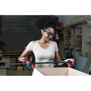 Bessey EHKM06 Medium Trigger clamp, 100 lb, 6" x 2-5/16"