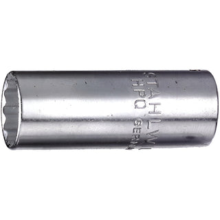 Stahlwille 01640024 40aDL Extra Deep 12-pt 1/4" Socket, 3/8"