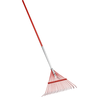 Corona RK 24061 Spring Brace Rake, 24 in. Head, 24 Tines, Aluminum Handle