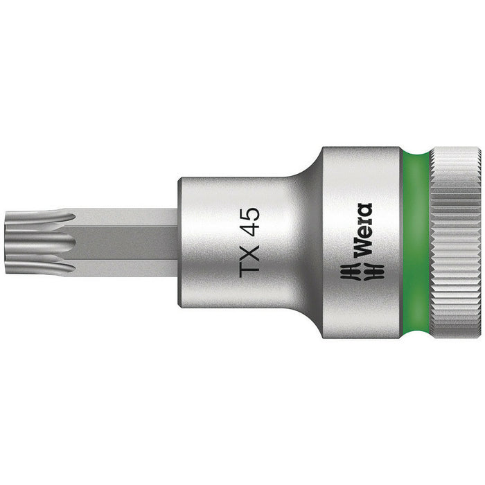Wera 8767 C HF TORX® Zyklop bit socket with 1/2" drive with holding function, TX 20 x 60 mm