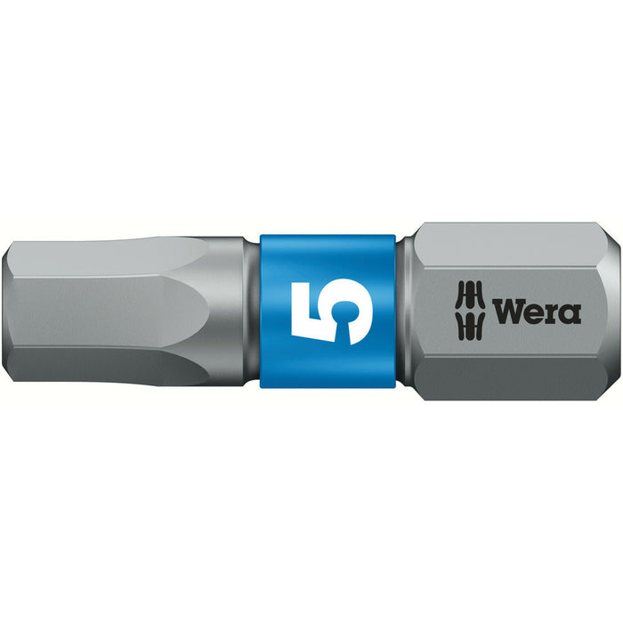 Wera 840/1 BTZ bits, 2.5 x 25 mm