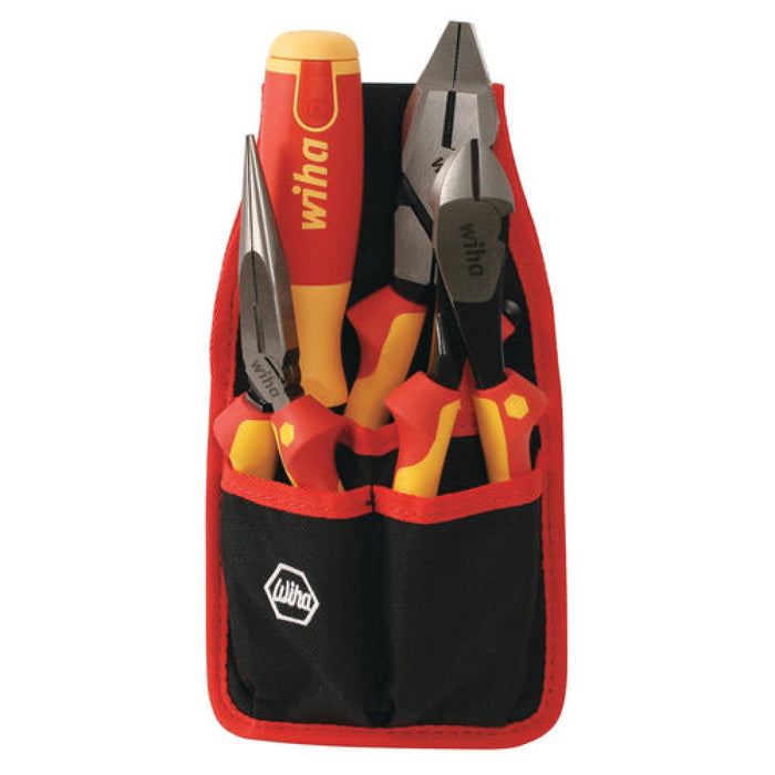 Wiha 32990 17 Piece Insulated Pliers-Cutters and Pop-Up Set