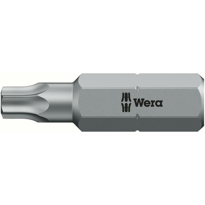 Wera 867/1 Z TORX® BO bits with bore hole, TX 10 x 25 mm