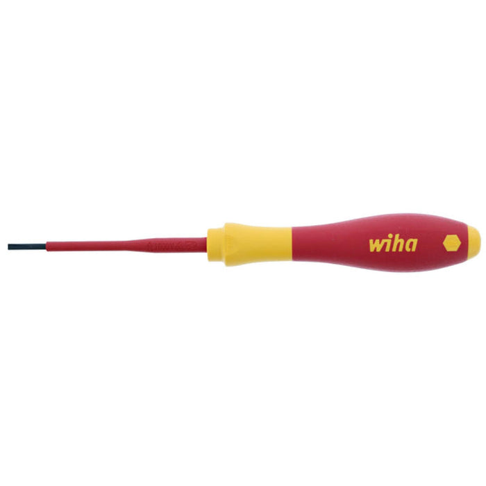 Wiha 32010 2.5mm x 75mm Insulated Slotted Screwdriver
