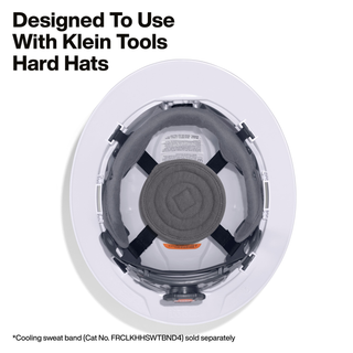 Klein Tools FRCLKHHTPPD5 Flame-Resistant Cooling Hard Hat Top Pad