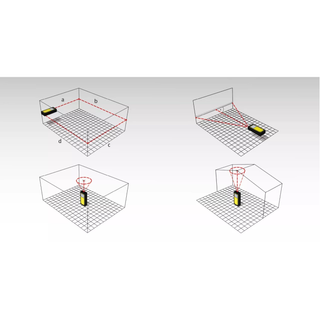 Stabila 06530 Laser Distance Measurer LD 530 BT, Bluetooth 5.0
