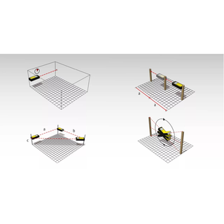 Stabila 06530 Laser Distance Measurer LD 530 BT, Bluetooth 5.0