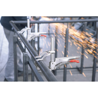 Bessey SG24-PC Clamp, SuperGrip pipe clamp, 4 1/2 In. x 2 3/4 In., 310 lb