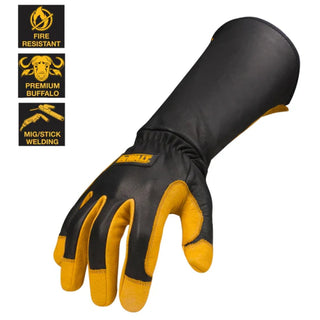 Dewalt DXMF04051LG Premium Leather Welding Gloves
