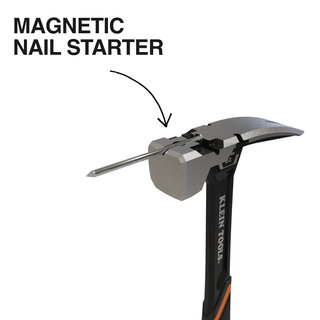 Klein Tools H80922S Smooth Face Steel Hammer, 22-Ounce