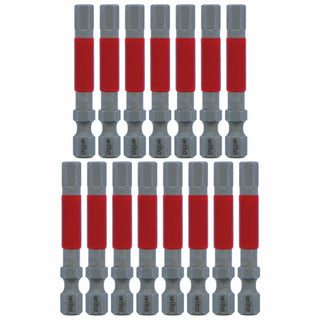 Wiha Tools 76674 MaxxTor Impact Bit Hex 7/32" - 49mm - 15 Pack