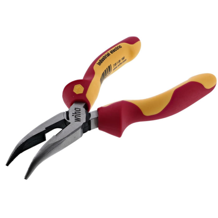 Wiha 32928 Insulated Bent Nose Pliers 6.3 Inch